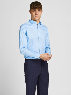 Jack&Jones Jack&Jones Πουκάμισο Parma 12097662 Μπλε Super Slim Fit
