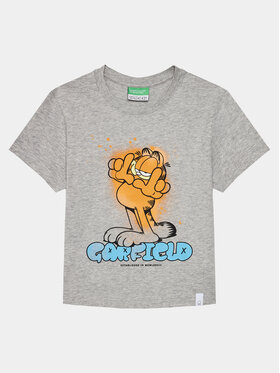 United Colors Of Benetton United Colors Of Benetton Тишърт 3096G10G5 Сив Regular Fit