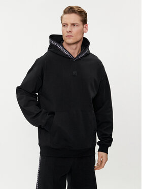 HUGO Hugo Majica dugih rukava Datechi 50510105 Crna Relaxed Fit