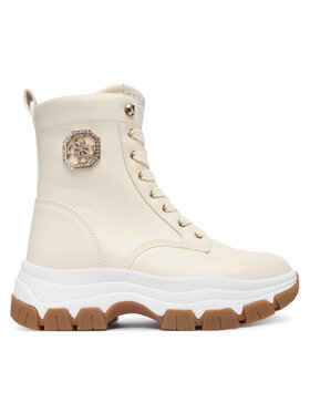 Guess Guess Kotníková obuv FLFBNZ ELE12 Écru