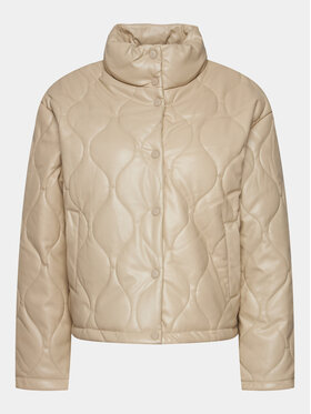 Brave Soul Brave Soul Преходно яке LJK-TREASUREPKB Бежов Regular Fit