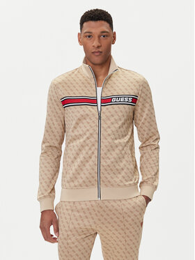 Guess Guess Mikina Z2BQ06 K7122 Béžová Regular Fit