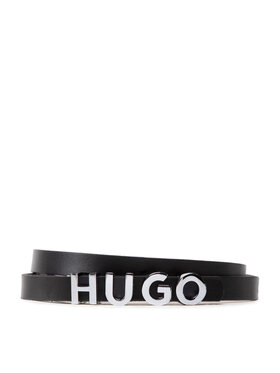 HUGO Hugo Dámský pásek Zula Belt 50476094 Černá
