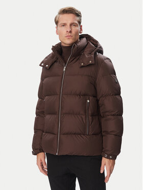 BOSS BOSS Zimné bundy H-Colter 50565108 Tmavo hnedá Regular Fit