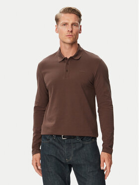 HUGO HUGO Polo Donoslong 50547358 Marrone Regular Fit