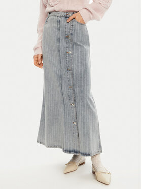 Munthe Munthe Jeansrock Saima 244121424405 Blau Regular Fit