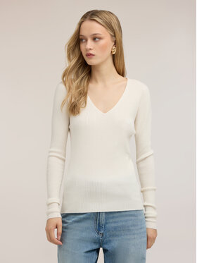 Motivi Motivi Maglione M340E002399N011 Bianco Slim Fit