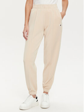 Guess Guess Pantaloni trening V5RB11 KCAY2 Bej Regular Fit
