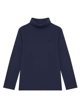 United Colors Of Benetton United Colors Of Benetton Bluzka 3DKEG10JU Granatowy Regular Fit