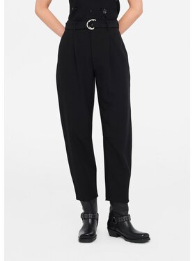 Liu Jo Liu Jo Pantaloni di tessuto MF5266TS89622222 Nero Carrot Fit