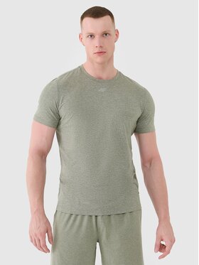 4F 4F Maglietta tecnica 4FWSS25TFTSM1344-44M Verde Regular Fit