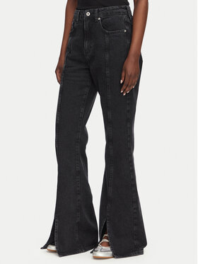 Karl Lagerfeld Jeans Karl Lagerfeld Jeans Traperice B3W10063 Crna Flare Fit