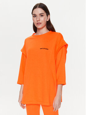 MMC Studio MMC Studio Sweatshirt Loretta Orange Relaxed Fit