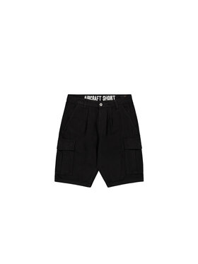 Alpha Industries Alpha Industries Szorty Aircraft Short Czarny Loose Fit