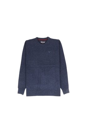 Barbour Barbour Maglione Essential Tisbury Crew Blu Regular Fit