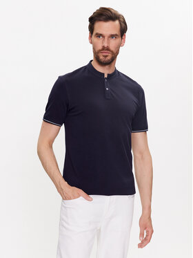 CINQUE CINQUE Polokošile Cilano 2935 Tmavomodrá Shaped Fit