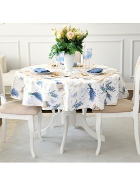 Roseberry Home Roseberry Home Obrus Lavender Niebieski