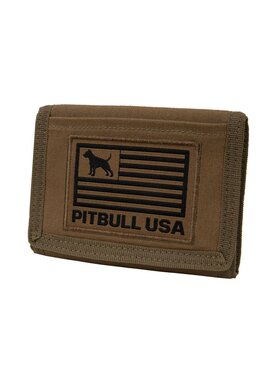 PITBULL PITBULL Portfel USA Brązowy