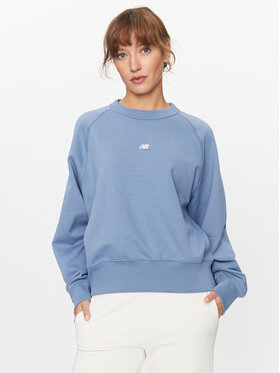 New Balance New Balance Суитшърт Athletics Remastered French Terry Crewneck WT31500 Бежов Regular Fit