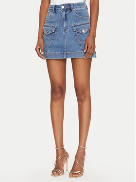 MET MET Jeans suknja M10 182GN Plava Regular Fit