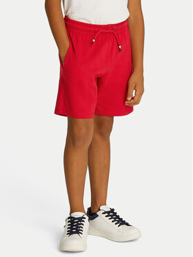 Tommy Hilfiger Tommy Hilfiger Spordišortsid Graphic KB0KB09477 Punane Regular Fit