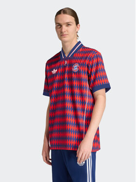 adidas adidas Koszulka techniczna FC Bayern Czerwony Loose Fit