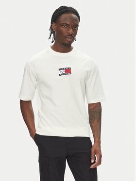 Tommy Hilfiger Tommy Hilfiger Marškinėliai F1 Movie MW0MW41391 Balta Regular Fit
