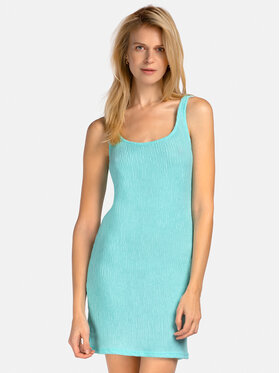 Miss Lou Miss Lou Vestito da spiaggia O-SP1-M Verde