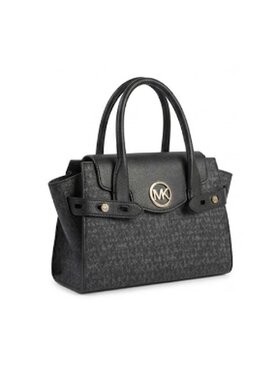 Michael Kors Michael Kors Torebka Black Pvc Satchel Czarny