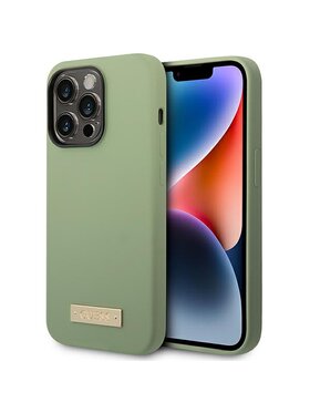 Guess Guess Etui na telefon iPhone 14 Pro Max Zielony