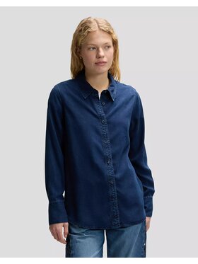 Lee Lee Koszula CLASSIC SHIRT Niebieski Regular Fit