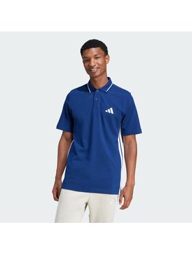 adidas adidas Polo 143471 Niebieski jasny Regular Fit