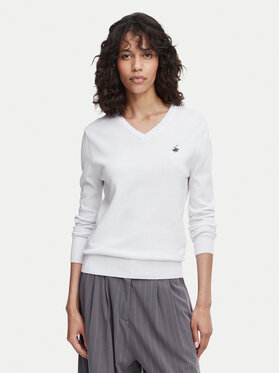 Beverly Hills Polo Club Beverly Hills Polo Club Sweter P-SS26W-M536563 Biały Regular Fit