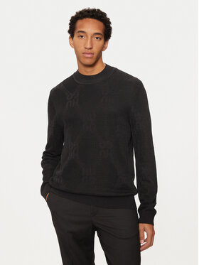 HUGO Hugo Sweter Sylor 50527219 Czarny Regular Fit