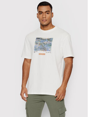 Jack&Jones Jack&Jones T-shirt Pionieer Branding 12198550 Bijela Relaxed Fit
