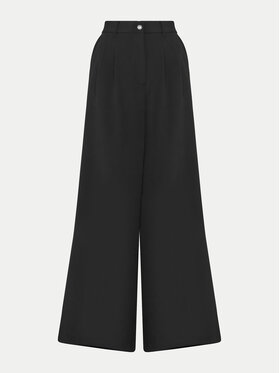Guess Guess Панталони тип палацо W5GB02 WH9Y2 Черен Wide Leg