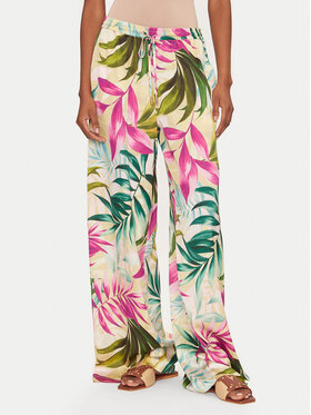 Guess Guess Palazzo kalhoty W5GB11 WH9C2 Barevná Wide Leg