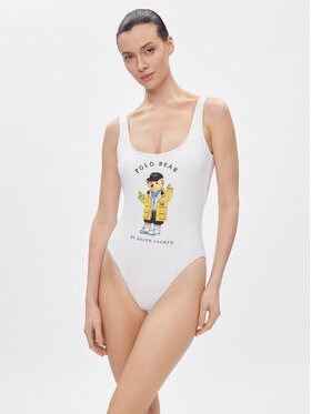 Polo Ralph Lauren Polo Ralph Lauren Бански костюм 21490410 Бял