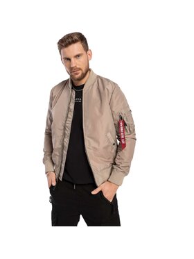 Alpha Industries Alpha Industries Kurtka przejściowa MA-1 TT 191103-679 Beżowy Classic Fit