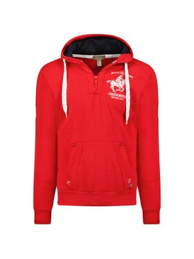 Geographical Norway Geographical Norway Bluza WW4783H/GNO-Red Czerwony Regular Fit