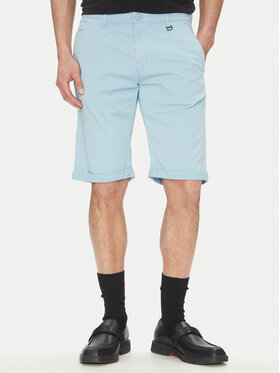 KARL LAGERFELD KARL LAGERFELD Bavlnené šortky 265812 552829 Modrá Regular Fit