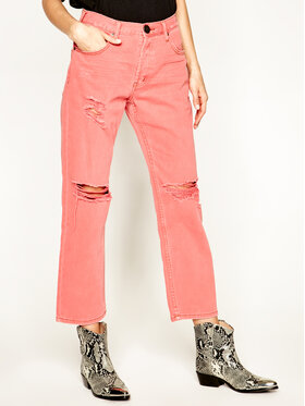 One Teaspoon One Teaspoon Jeans hlače Coral Truckers 23069 Roza Regular Fit