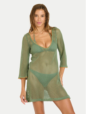 Banana Moon Banana Moon Vestito da spiaggia Octavie Hayato MFU87 Verde Regular Fit