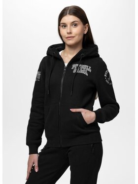 PITBULL PITBULL Bluza FIORA Czarny Regular Fit