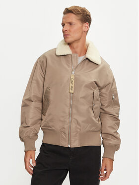 Calvin Klein Jeans Calvin Klein Jeans Geacă bomber J30J326108 Gri Regular Fit