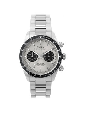 Timex Timex Zegarek TW2Y19200 Srebrny