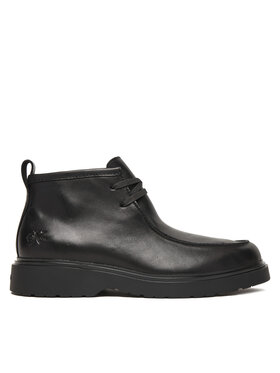 Calvin Klein Calvin Klein Bakancs Combat Apron Mid Boot Lth YM0YM01445 Fekete