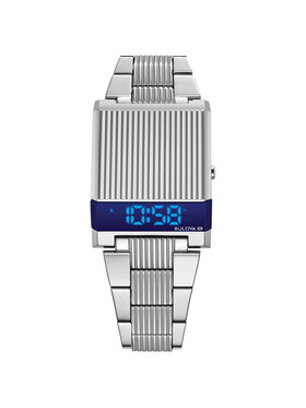 Bulova Bulova Zegarek 96C139 Srebrny