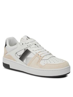 Calvin Klein Jeans Calvin Klein Jeans Sneakers Basket Cupsole Lace Mix Nbs Sat YW0YW01446 Weiß
