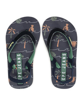 Pepe Jeans Sandale Beach Palms Boy K PBS70052 Tamnoplava